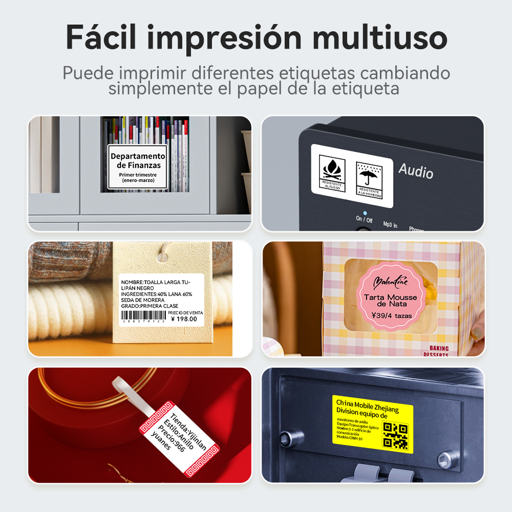 Impresora de Etiquetas NIIMBOT B1 Green - Portátil y Versátil - Imagen 6